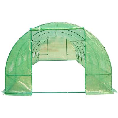 China Garden Tunnel Greenhouse Green House Grow Tent Green House Single Storey Portable Outdoor Garden Plant Growing Warm House for sale