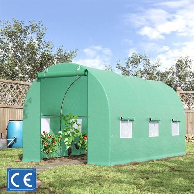 China Garden 12m 6m Garden Agriculture Household Walking In Tunnel Greenhouse Plant Tent Growing Tent for sale