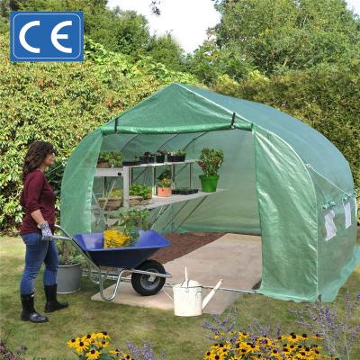 China 12m Garden Agriculture Vegetable Backyard Tunnel Greenhouse Plant Tent Growing Tent for sale