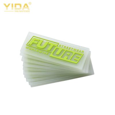 China Other High Quality Custom Logo 3D Silicone PVC Custom Label Apparel Keypads ID for sale