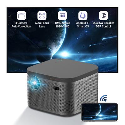 China Pico Hotack Factory Directly Sell Smart Android 1080P MINI Projector 7000 Lumens Brightness 4K Portable DLP Projector for sale