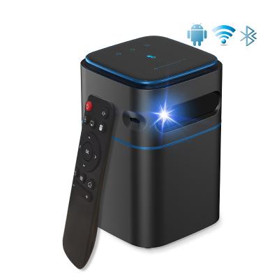 China Pico HOTACK Smart Android 9 WIFI Home Theater Mini Pocket Visual DLP Projector 4K UHD 1080P Touch Screen Outdoor Portable Projectors for sale