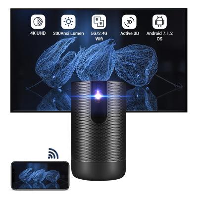 China Full HD Pico Android Home Theater Projector 1080p Native Outdoor Camping Projectors 3d Kids Christmas Adult Gifts for sale