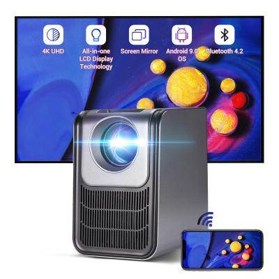 China Pico Factory Price Smart Android WIFI Home Theater Full HD 1080P TV All in One LCD LED Projector with 4K Video Display Projectors for sale