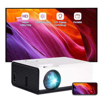 China Newest Portable 130 Inch Speakers Built-in Android 1080P LCD Projector 50000 Battery Lifetime Kids Projectors Game Movie Home Theater Speaker Max Hours for sale