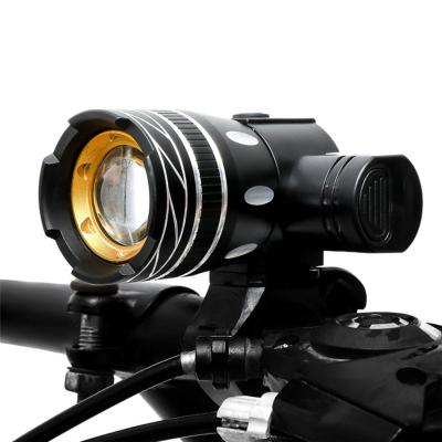 China Top Quality Led Rechargeable Front Bike Multi Function Bicycle Lamp Headlight for sale