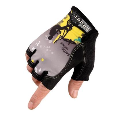 China CKAHSBI Half Finger Mountain Bike Gloves MTB Gloves Summer Bicycle Gym Fitness Sports Men And Women Washable Recycling Non-Slip Glove for sale