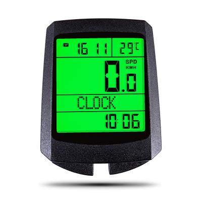 China 2020 new wireless equipment bicycle cycling meter/neutral luminous odometer tachometer/bicycle/riding equipment for sale