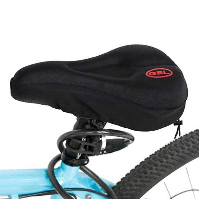 China Men Mountain Cycling Thickened Comfort Silicone Cushion Cover Ultra Soft Bicycle Saddle Seat for sale