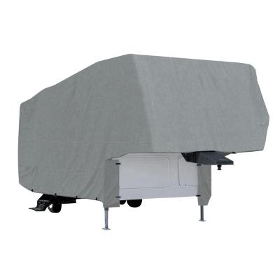 China Waterproof Nonwoven Caravan Cover Motorhome Accessories One-Layer UV Protection/Water Resistant 5th Wheel RV Cover for sale