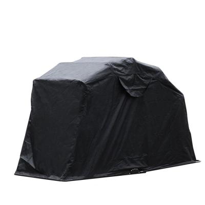 China Warterproof Sunscreen Folding Outdoor Waterproof Garage Shelter Shed Retractable Cover For Motorcycle for sale