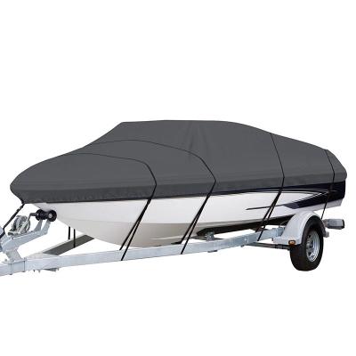 China UV Resistant Protection Oxford 600D Polyester With PU Fabric Coating Boat Cover Heavy Duty Waterproof for sale