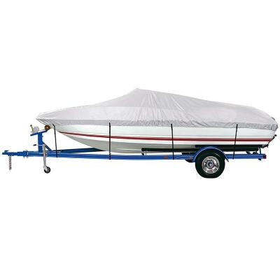 China UV Resistant Waterproof UV Proof Polyester Custom Lightweight Property Protection Boat Cover for sale