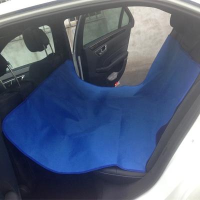 China Warterproof Pet Protective Oxford 600D Dog Car Seat Cover Waterproof Car Back Seat Cover for sale