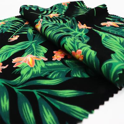 China Sustainable Hot Selling Eco Friendly Fabric 30*30 140gsm Customized Lenzing Ecovero Viscous Rayon Designs Printed Twill Fabric for sale