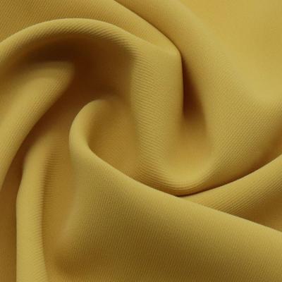 China Anti Static Anti Static Polyester 130gsm Solid Dyed Material Plain For Long Dress Fabric for sale