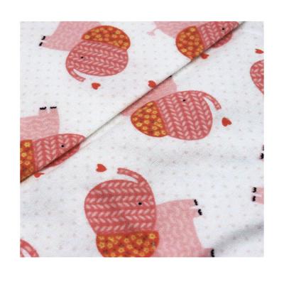 China Shrink-Resistant 145 Gsm Custom Design Woven 100 Cotton Printed Flannel Garment Fabric for sale