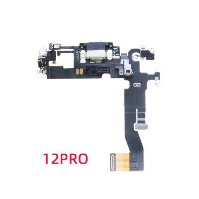 China High Quality Billing Left Original iPhone 12pro Phone Flex Cable For iPhone 12pro Phone Charging Parts Flex IP 12pro for sale