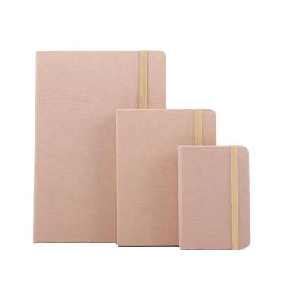 China Custom hardcover journal a5 cover notebook school priting canvas notebook for sale