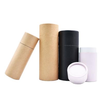 China Factory 0.5oz RTS Packaging Paper Tubes Recyclable Wholesale Cosmetic Essential Oil Stock Bottle Paper Packaging for sale