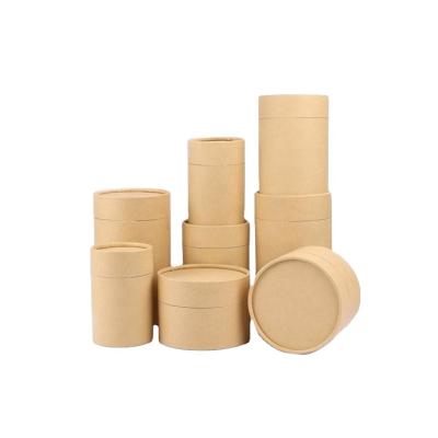 China Recyclable RTS 2.5oz Cardboard Kraft Paper Deodorant Stick Container Tube for sale