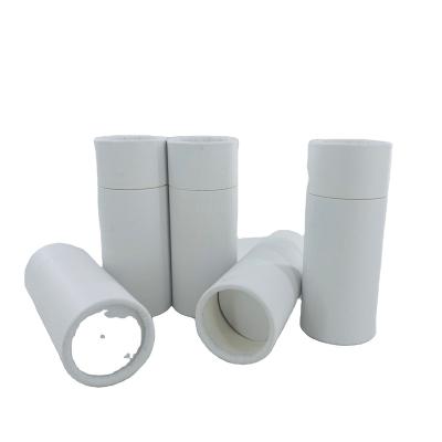 China Recyclable Biodegradable Kraft Paper Tube Cardboard Packaging Push Up Deodorant Stick Container for sale