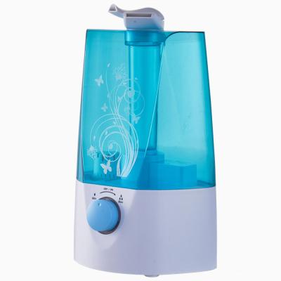 China Hotel Air Ultrasonic Humidifier With Water Shortage Power-off Protection And Essential Oil Box Te koop