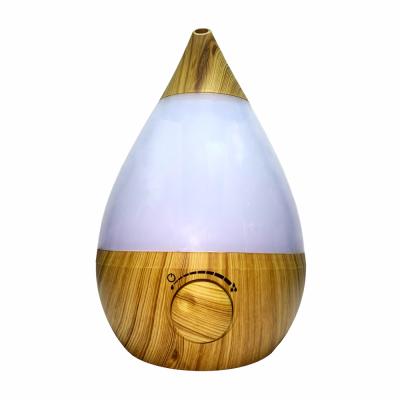 China Hotel 3.4L Capacity Strong Mist Output Drop Shape Ultrasonic Humidifiers For Bedroom for sale