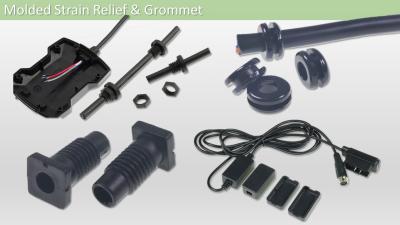 China Customized Wire Harness Molded Strain Relief Grommet zu verkaufen