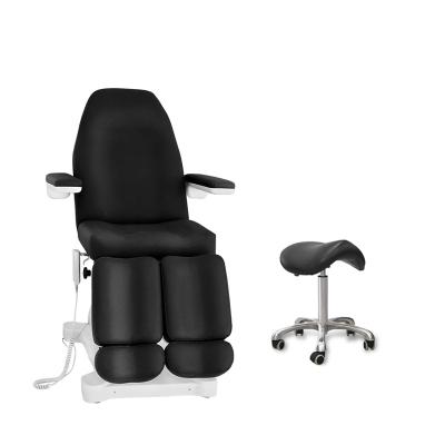 China Modern Electric Furniture Beauty Salon Chair Lash Split Legs Full Podiatry Facial Foot Pedicure Chair Tattoo Beauty Salon Chair for sale