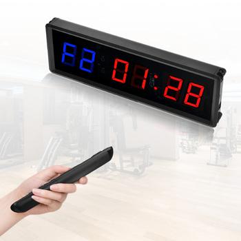 China Aluminum Alloy High Quality Mini Gym Countdown Digital Remote Led Timer for Indoor Gym Training for sale