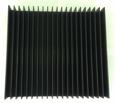 China Aluminum Alloy 6063 Black T5 Anodic Oxidation Aluminum Radiator for sale