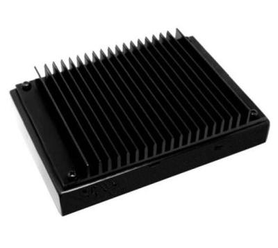 China Extruded Anodic Oxidation Aluminum Radiator In Radiator Black for sale