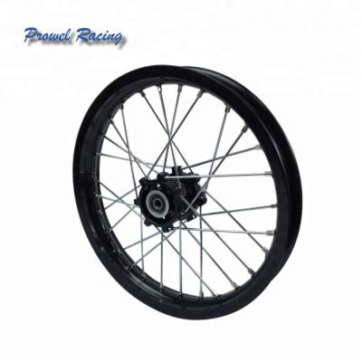 China 6061 T6 Motorcycle Aluminum Alloy Aluminum Wheel Set 1.60x12 For Pit Bike for sale