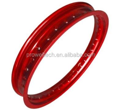 China 7116 or 7075 Alu.alloy (T6) or WM 36 Series 6 Hole Alloy Red Motorcycle Rim Wheel Rims for sale