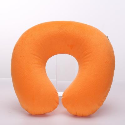 China Anti-Static U Neck Pillow Memory Foam Air Cushion Support Rest Outdoor Head Car With Washable Cover for sale