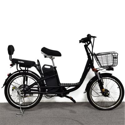 China New 24 Inch Standard Cheap Electric Bike City E Bikes For Adults /Electric Bicycle With Pedal, Elect Bicycles For Sale /Electric Bike 48V for sale