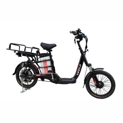 China 350W48V Power Aluminum Alloy Frame Durable Shock Absorption Standard Heavy Duty Electric Bicycle 18 Inches for sale