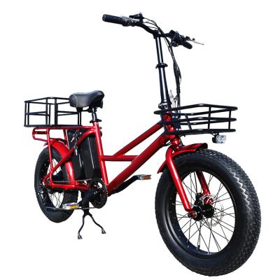 China Standard Factory Price 500W 750W Electric Cargo Bike With Low Price for sale