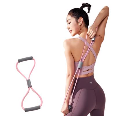 China Hose: TPE/Foam: Wholesale High Quality NBR Open Shoulder Has Elasticity Band And Nbr Pilates Ring Resistance Rope Circles for sale