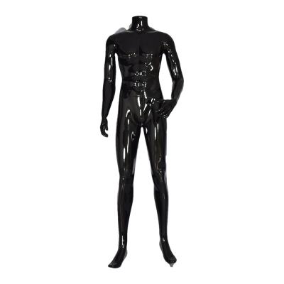 China Other high grade custom wholesale fiberglass full body black male mannequins for clothing for sale