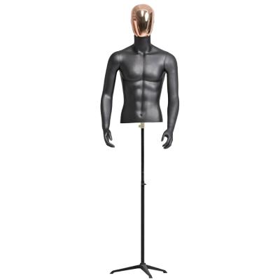 China Customized Advanced Single Thickened Electroplating Mannequins Customized Fiberglass Dressing Display Mannequins for sale