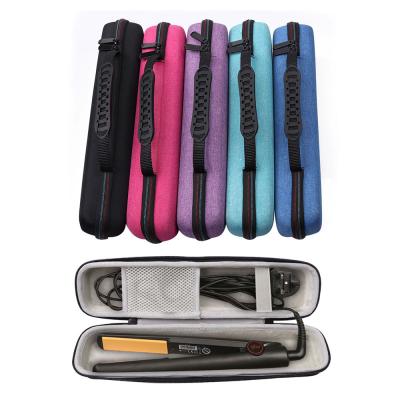 China Compartments for Hair Dryer and Accessories Hard Carry Case for Hair Straightener Classic Curling Irons Styler Hair Straightener EVA Case for sale