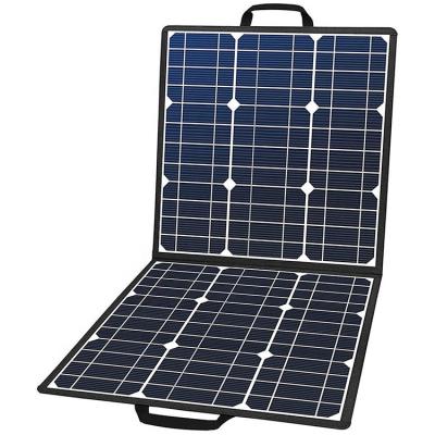 China OEM 18V 50W 60W 100W Waterproof and Lightweight Foldable Solar Panel UPS Mini Solar Generator System Portable from Factory for Outdoor Camping Hiking for sale