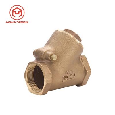 China General 300 PSI (METE) 150 PSI (WSP) Full Flow Midwest Control Y Pattern Swing Check Valves for sale