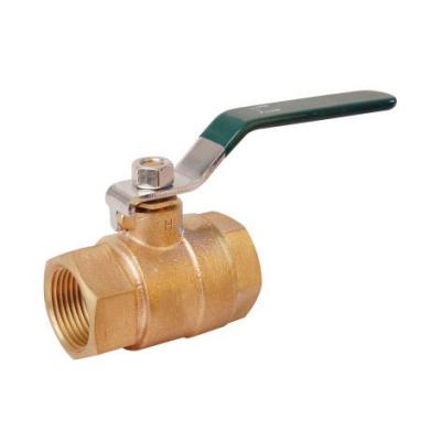 China Threaded General Forged Handle All-Through Yellow Ball Copper Gate Valve for sale