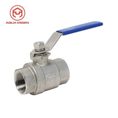 China General 1000 PSI 1/4 In 316 Stainless Steel Ball Valve - Full Port For Use In Water, Oil & Gas for sale