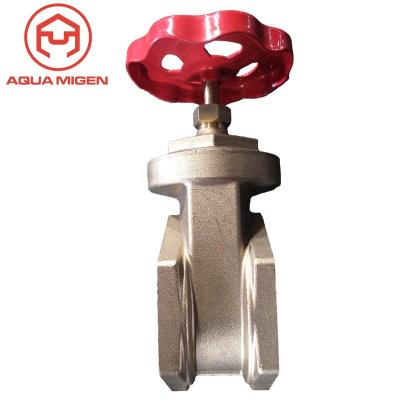 China General Soft Honest Chinese Supplier 2 Inch BSP/NPT Cheap Thread Brass Seal DN50 Gate Valve For Water for sale