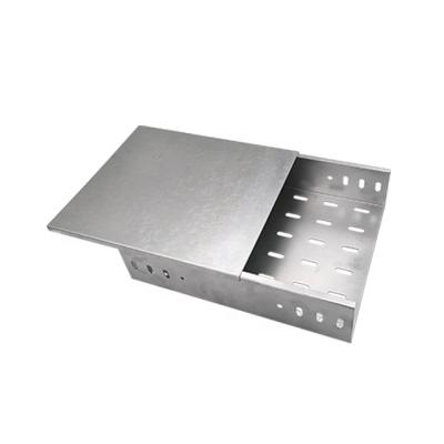 China Projects Hot Dip Galvanized Steel Cable Tray And Perforated Cable Tray Support System for sale