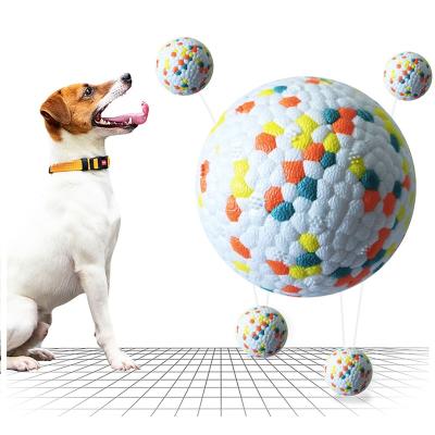 China High Elastic Newly Bound Viable Dog Biting Toy Heavy Duty Dog Ball Toy Is Suitable For Aggressive Chewing Ball Dog Chewing Toys for sale